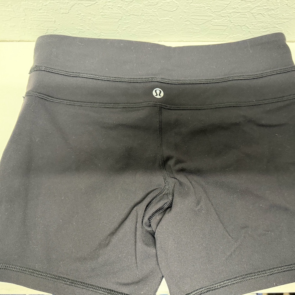 lululemon athletica Women's Classic Black Bike Shorts
